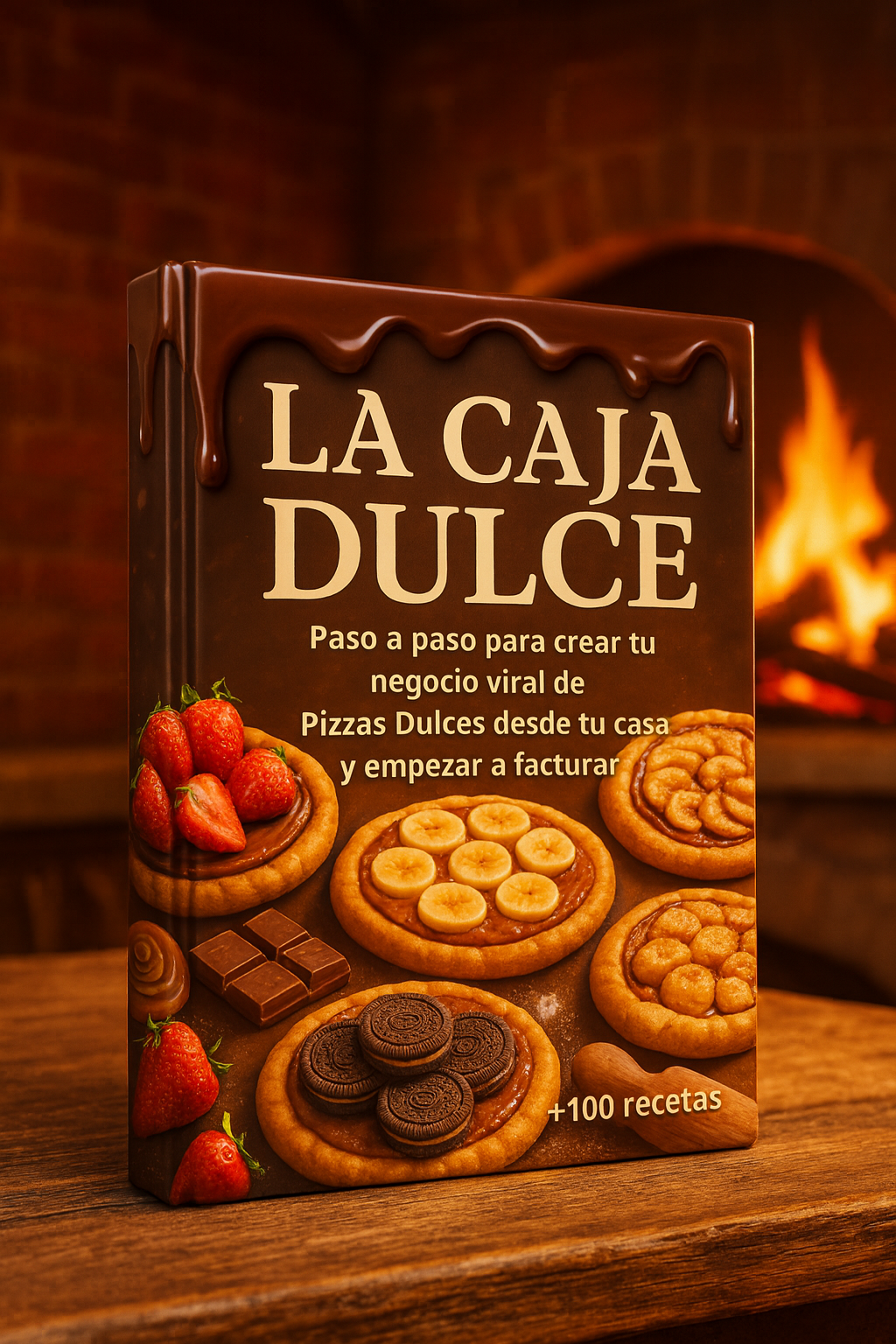 La Caja Dulce | Creá tu negocio con +100 recetas de Pizzas Dulces